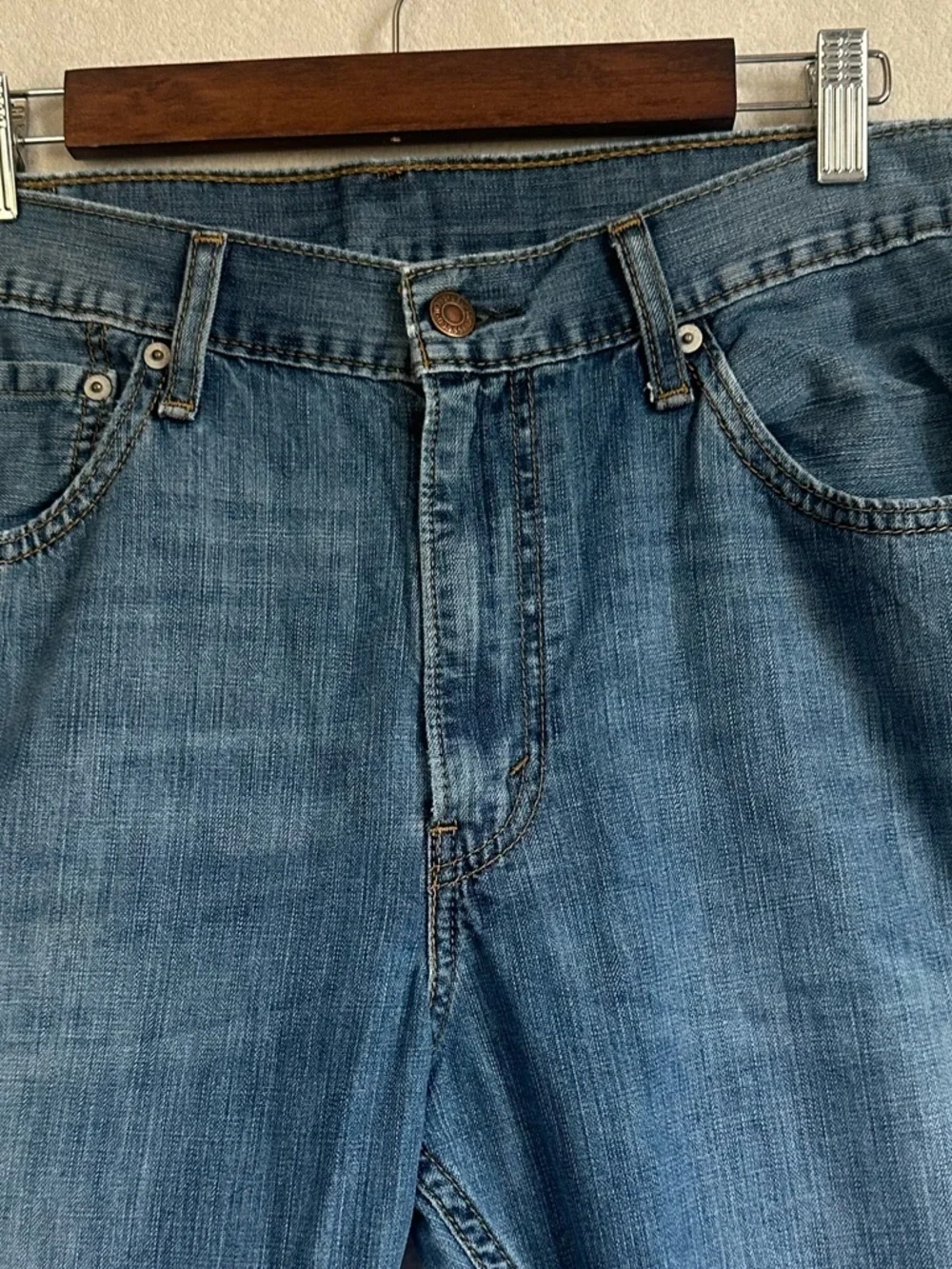 Levi's Men's 527 Medium Blue Straight-Leg Jeans Sz 36 x 34